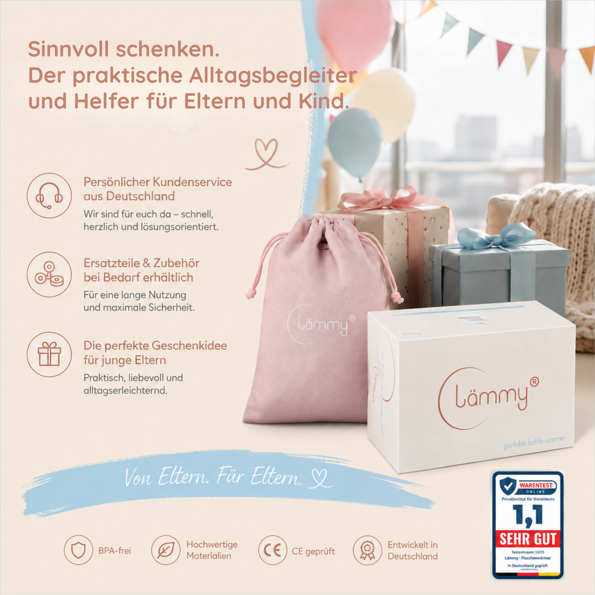lämmy® Flaschenwärmer